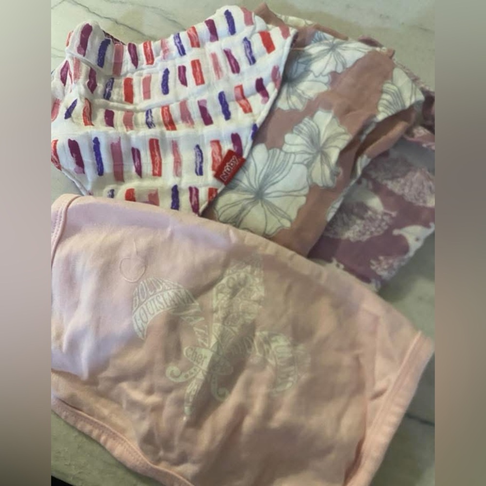 Colorful Patterned Baby Bibs